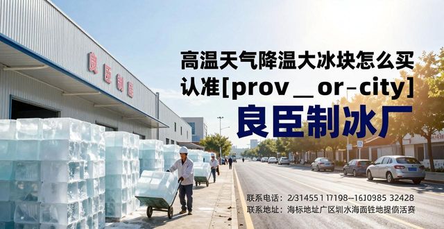 高温天气降温大冰块怎么买 认准东西湖良臣制冰厂